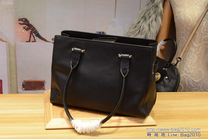 COACH蔻馳 原單正品 36514 荔枝紋牛皮 手提女包  Chz1446